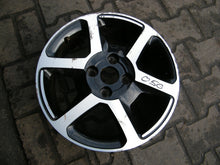 Load image into Gallery viewer, 1x Alufelge 15 Zoll 6.0&quot; 4x100 38ET Schwarz Dacia 1 Rim Wheel