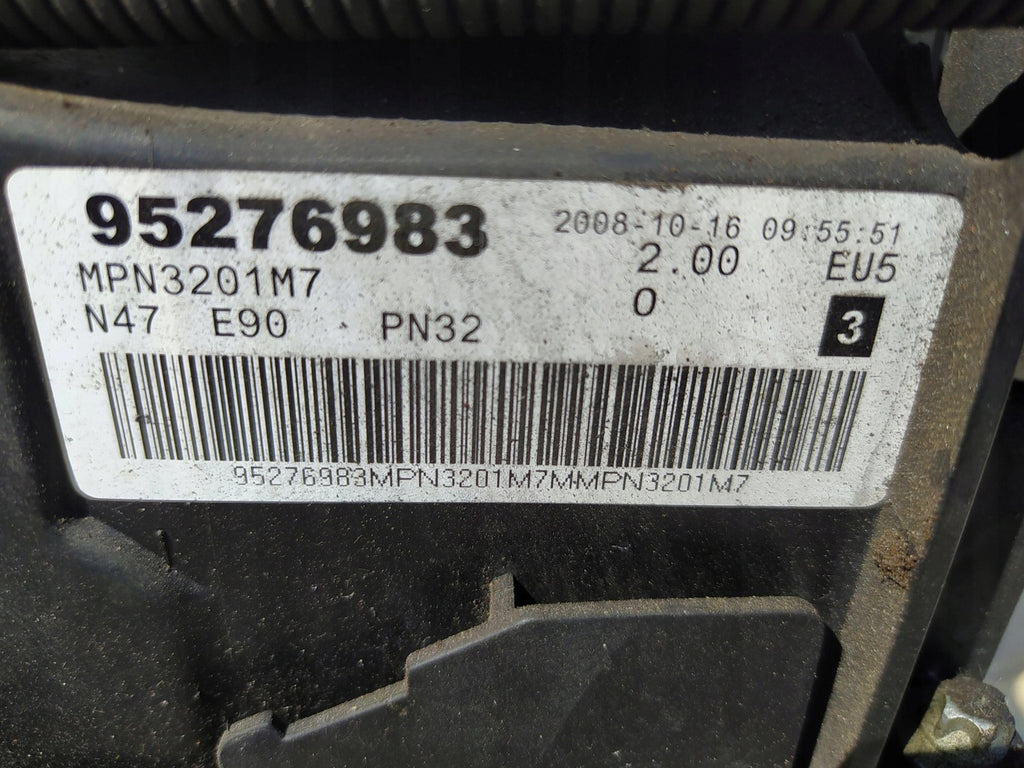 Motor BMW E91 E90 E87 N47D20C 2.0 2008 Diesel Engine Unkomplett