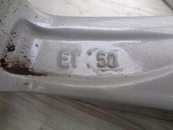 1x Alufelge 16 Zoll 6.5" 5x108 50ET Glanz Silber SIN65650F510 Ford Mondeo FEL3893448420sw