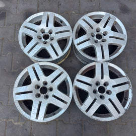 4x Alufelge 15 Zoll 5.0