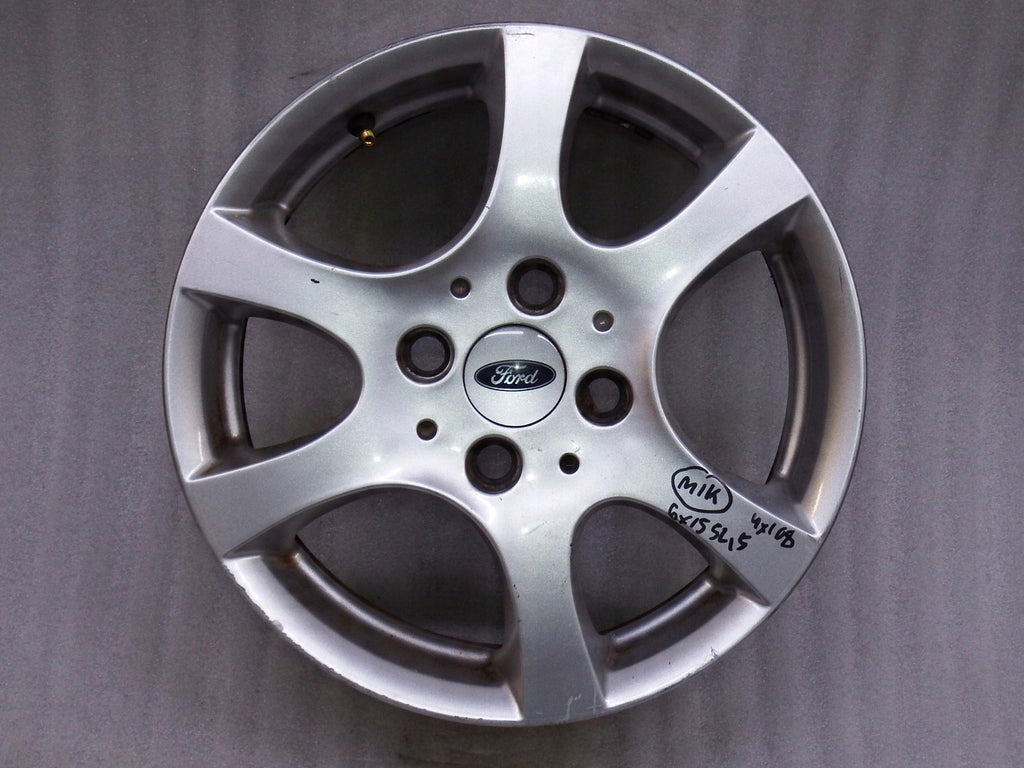 1x Alufelge 15 Zoll 6.0" 4x108 52 5ET XS4J-1007-GA XS4J-GA MA-DAR81 Ford Fiesta