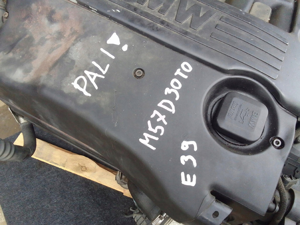 Motor BMW E39 M57D30T0 3.0 210TKm Diesel Engine Komplett