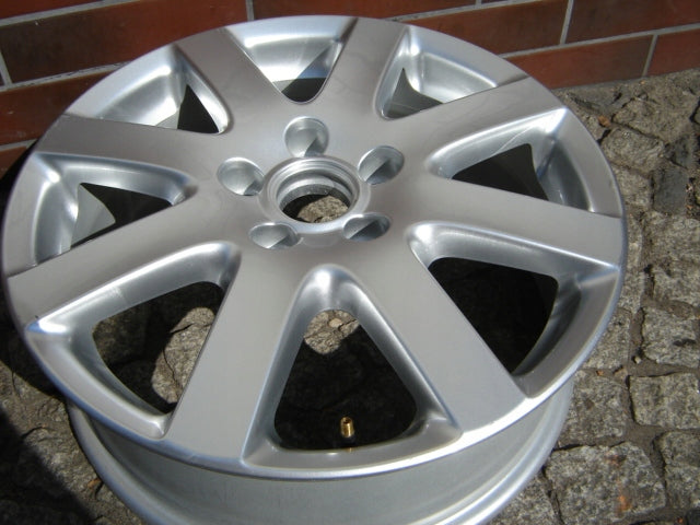 1x Alufelge 17 Zoll 6.0" 5x112 45ET Glanz Silber 3C0601025M VW Scirocco Passat