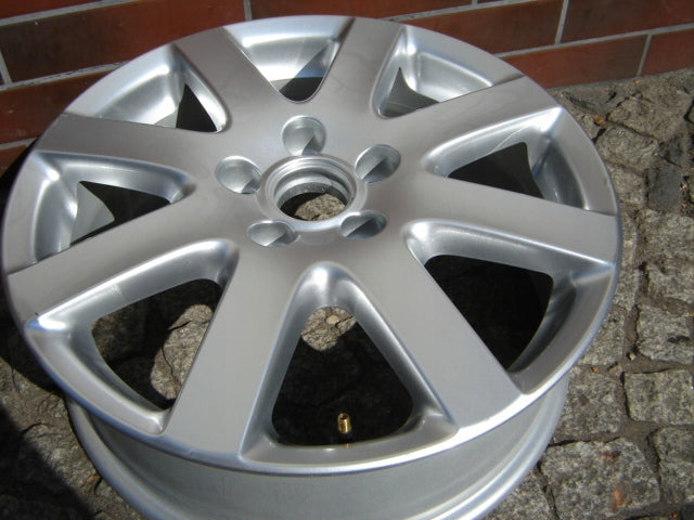 1x Alufelge 17 Zoll 6.0" 5x112 45ET Glanz Silber 3C0601025M VW Scirocco Passat FEL4031070824fx