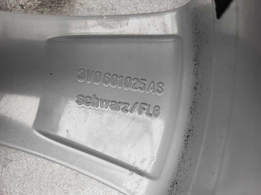 1x Alufelge 17 Zoll 6.5" 5x112 41ET Glanz Silber 3V0601025A Skoda Superb Iii FEL9280110068ky