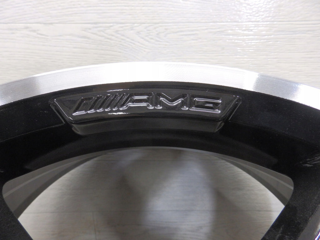 4x Alufelge 18 Zoll 8.0" 5x112 48ET Glanz Schwarz A1764010402 Mercedes-Benz Amg