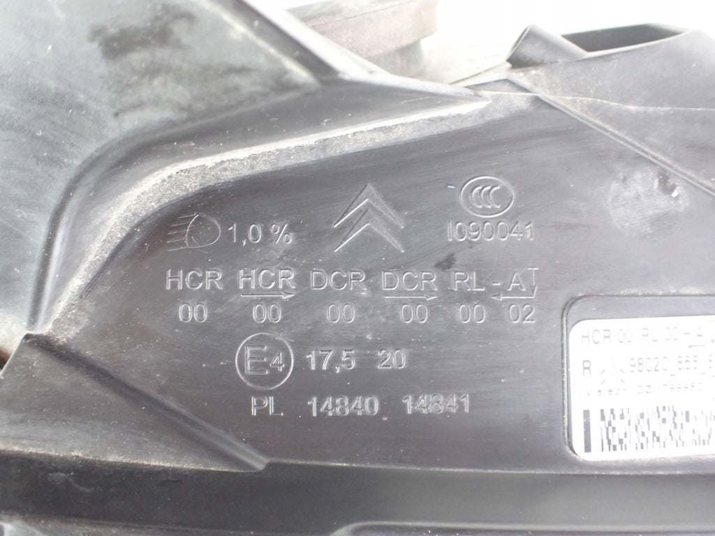 Frontscheinwerfer Citroën Ds5 9802086580 LED Ein Stück (Rechts oder Links)