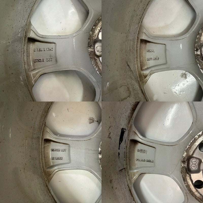 1x Alufelge 17 Zoll 7.5" 5x108 52 5ET Glanz Silber CJ5C-1007-B2 Ford Rim Wheel FEL2749691366ru