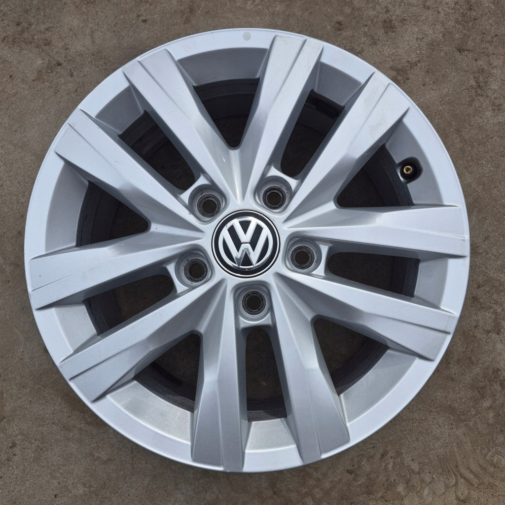 1x Alufelge 16 Zoll 6.5" 5x120 51ET Glanz Silber 7E0601025N VW Multivan FEL7525540048cv