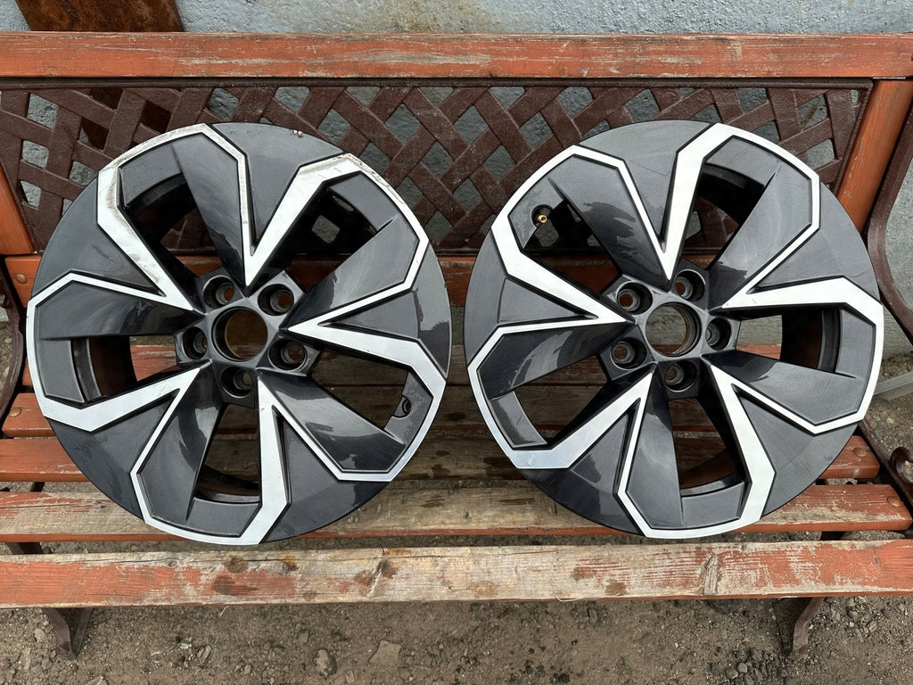 1x Alufelge 16 Zoll 6.0" 5x100 38ET Glanz Graphit 658601025 Mg Scala Kamiq