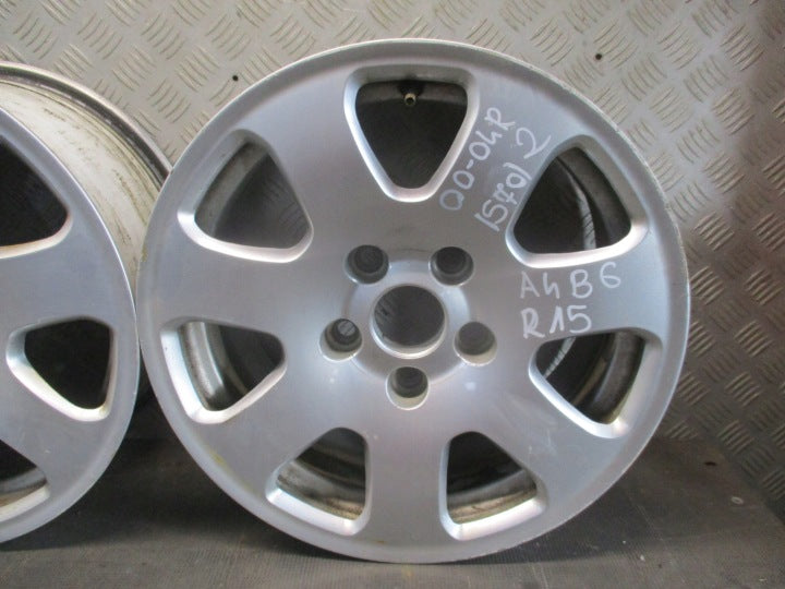 4x Alufelge 15 Zoll 6.0" 5x112 8E0601025 Audi A4 B6 Rim Wheel FEL8806582136dg