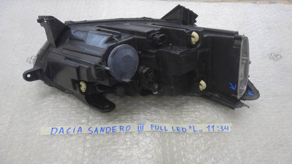 Frontscheinwerfer Dacia Sandero III 260607161R LED Links Scheinwerfer Headlight