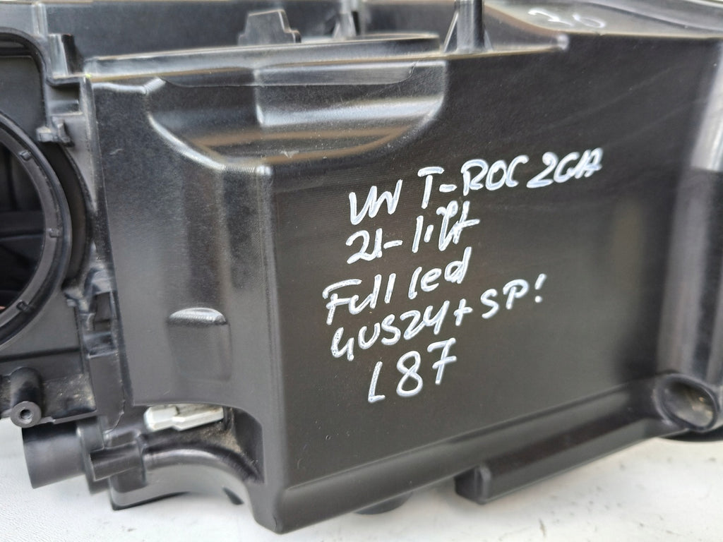 Frontscheinwerfer VW T-Roc 2G1941035AK Full LED Links Scheinwerfer Headlight SCH2267394209dc