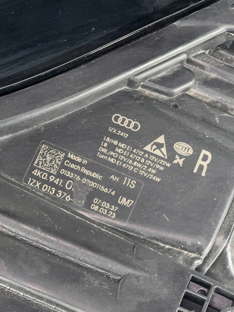Frontscheinwerfer Audi A6 4K0941033 Rechts Scheinwerfer Headlight SCH4199319752uq