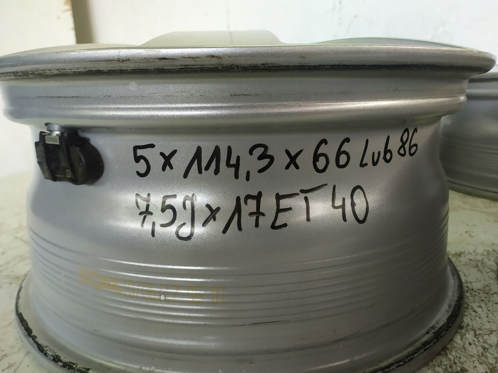 4x Alufelge 16 Zoll 7.5" 5x114.3 40ET KBA46284 Rim Wheel FEL9515640297vy