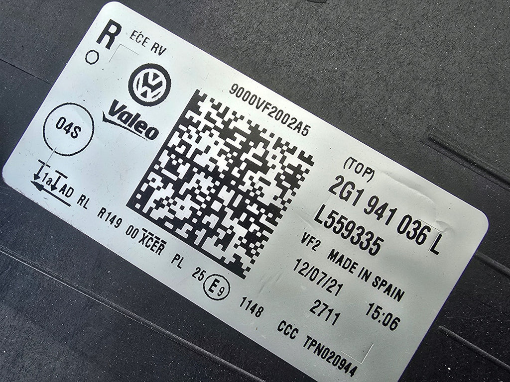 Frontscheinwerfer VW Polo 2G1941036L Full LED Rechts Scheinwerfer Headlight SCH7047856953vs