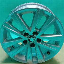 1x Alufelge 15 Zoll Glanz 6R0601025BE Skoda Polo 6r Rim Wheel FEL4647310706ra