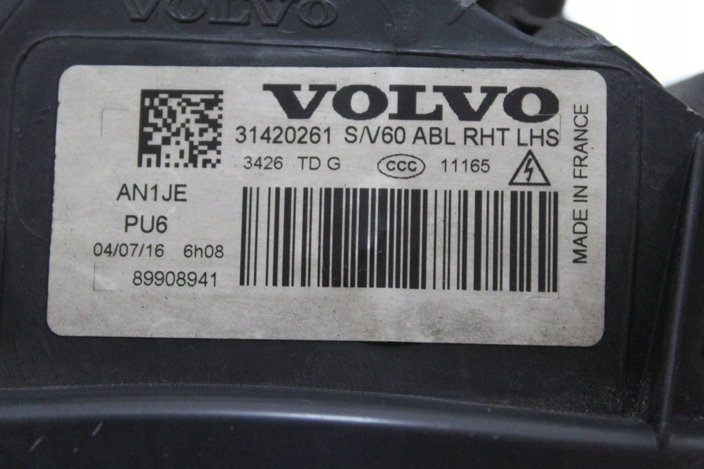 Frontscheinwerfer Volvo V60 I 31420261 Xenon Links Scheinwerfer Headlight SCH6963722959rk