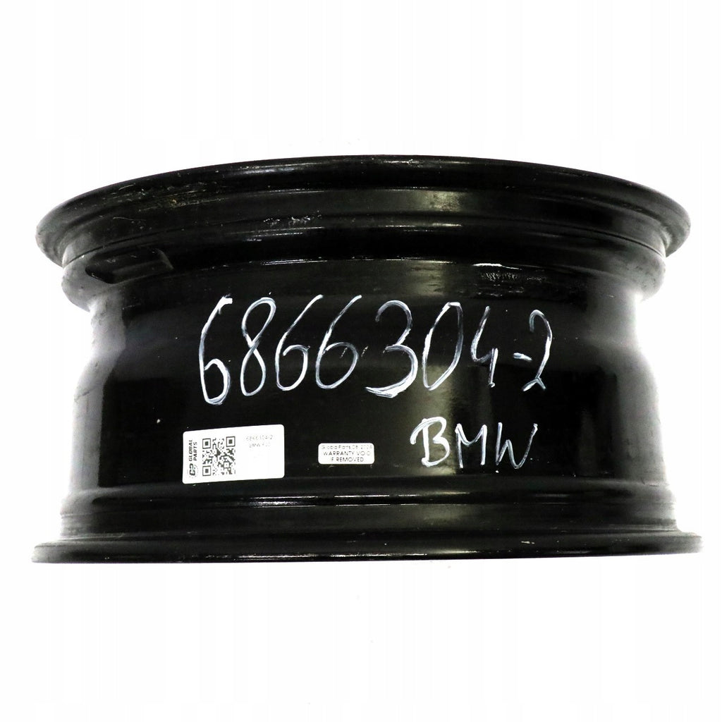 1x Alufelge 16 Zoll 7.5" 5x120 37ET Glanz Silber 6866304 BMW F30 F31 Rim Wheel FEL7793510962nj