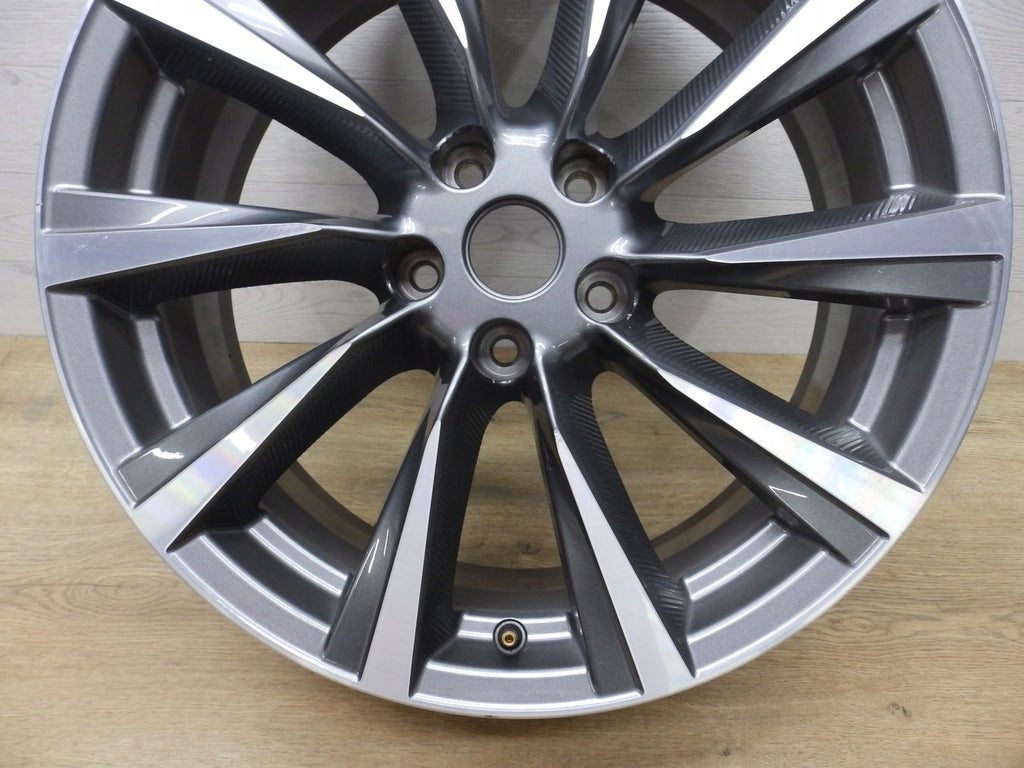 1x Alufelge 19 Zoll 7.0" 5x114.3 40ET Glanz Graphit 8201539754 Mg 1 Kadjar