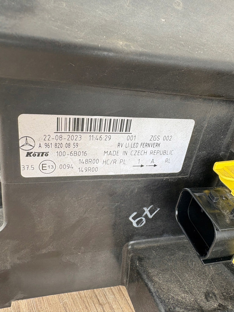 Frontscheinwerfer Mercedes-Benz A9618200859 LED Links Scheinwerfer Headlight SCH7410956339fb