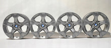 Laden Sie das Bild in den Galerie-Viewer, 4x Alufelge 17 Zoll 7.5" 5x120 34ET Glanz Silber 6789140 BMW X1 E84 Rim Wheel FEL1844918305cl
