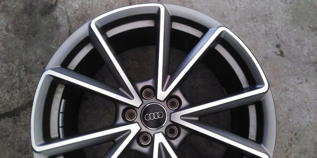 1x Alufelge 19 Zoll 8.5" 5x112 40ET Matt 8W0601025 Audi A4 Rim Wheel FEL2587517847po