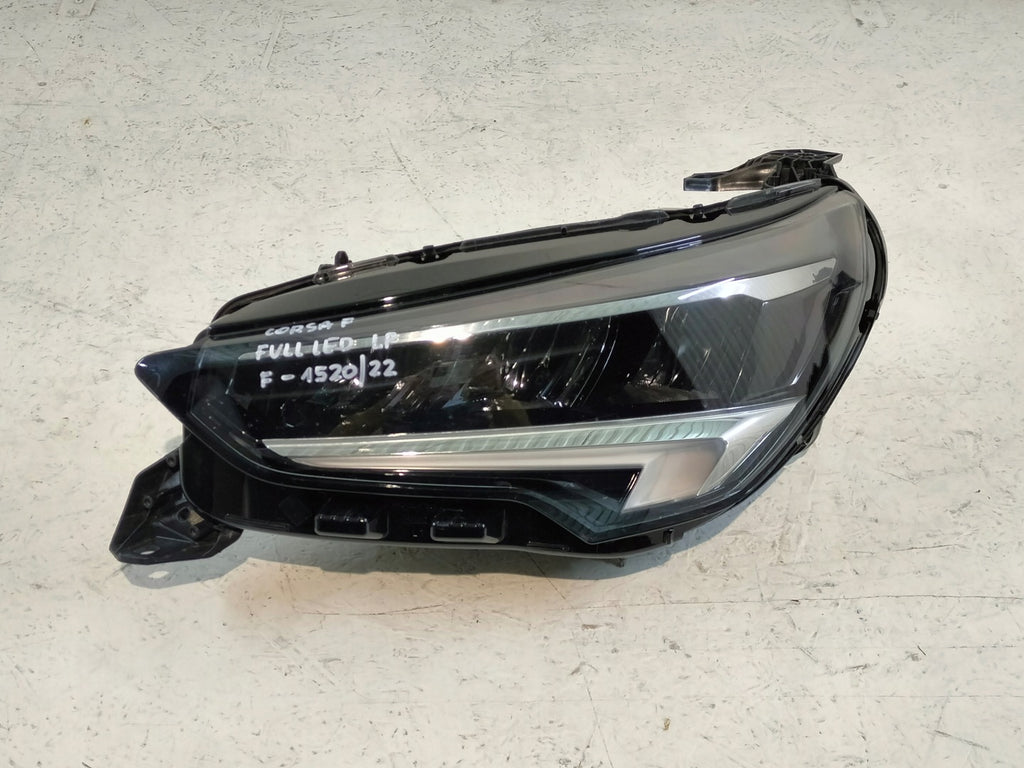 Frontscheinwerfer Opel Corsa F 39162653 LED Links Scheinwerfer Headlight