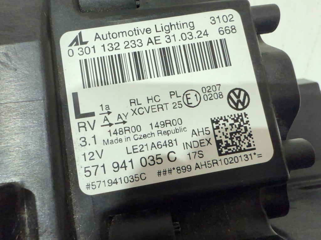 Frontscheinwerfer VW Tiguan 571941035C Links Scheinwerfer Headlight SCH5468826971ol