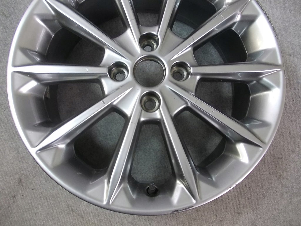 1x Alufelge 17 Zoll 7.0" 4x108 47,5ET Glanz Silber H1BC-1007-D1A Ford Fiesta FEL5906956875ss