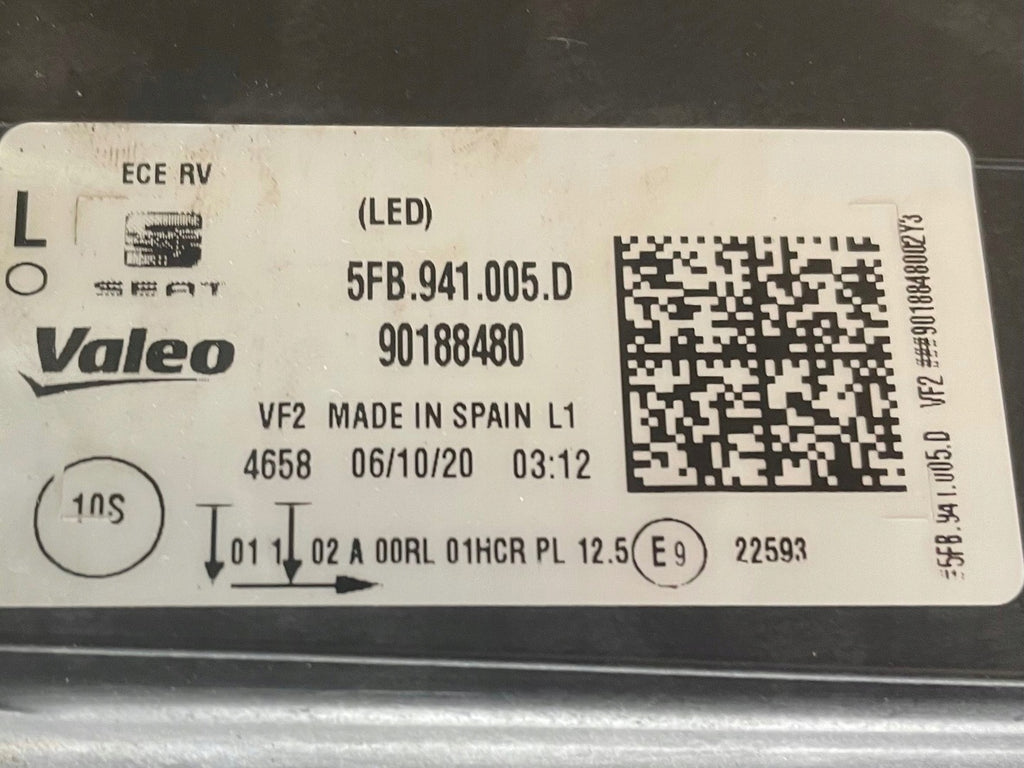 Frontscheinwerfer Seat Leon 5FB941005D Full LED Links Scheinwerfer Headlight