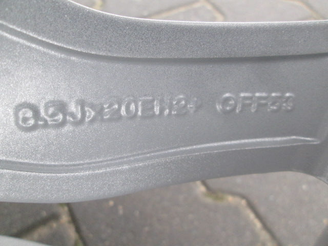 1x Alufelge 20 Zoll 8.5" 5x120 53ET Glanz Silber FH221007 Land Rover Range FEL6781201717nh