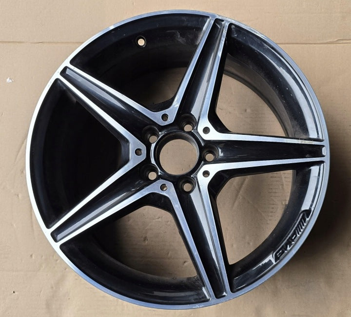 1x Alufelge 18 Zoll 7.5" 5x112 44ET A2054011100 Mercedes-Benz W205 A205 FEL4009607554hz