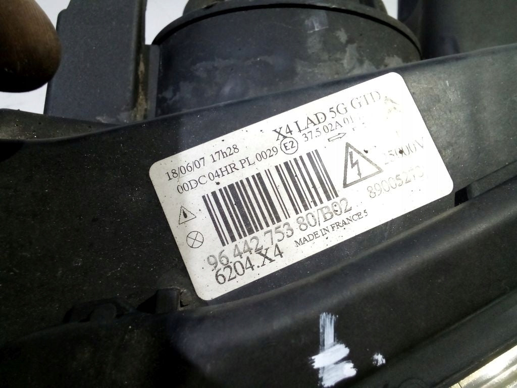 Frontscheinwerfer Citroën C5 I 9644275380 Xenon Links Scheinwerfer Headlight