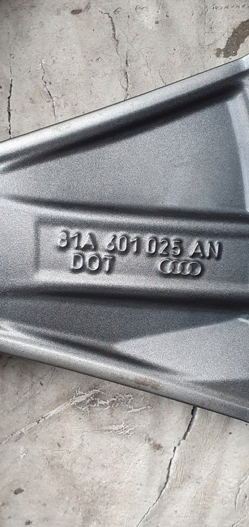 1x Alufelge 19 Zoll 8.0" 5x112 45ET Matt Silber 81A601025AN Audi Rim Wheel FEL5411370420au