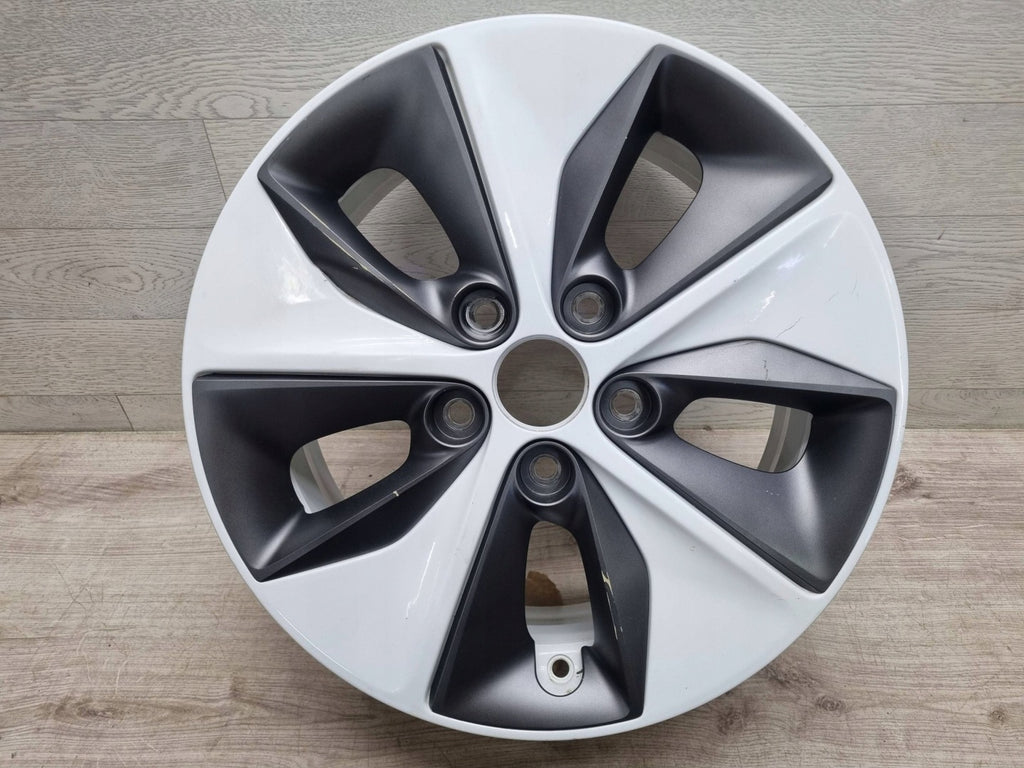 1x Alufelge 16 Zoll 6.5" 5x114.3 50ET Matt Weiß 52910-G7200 Hyundai Ioniq FEL1940527957wh