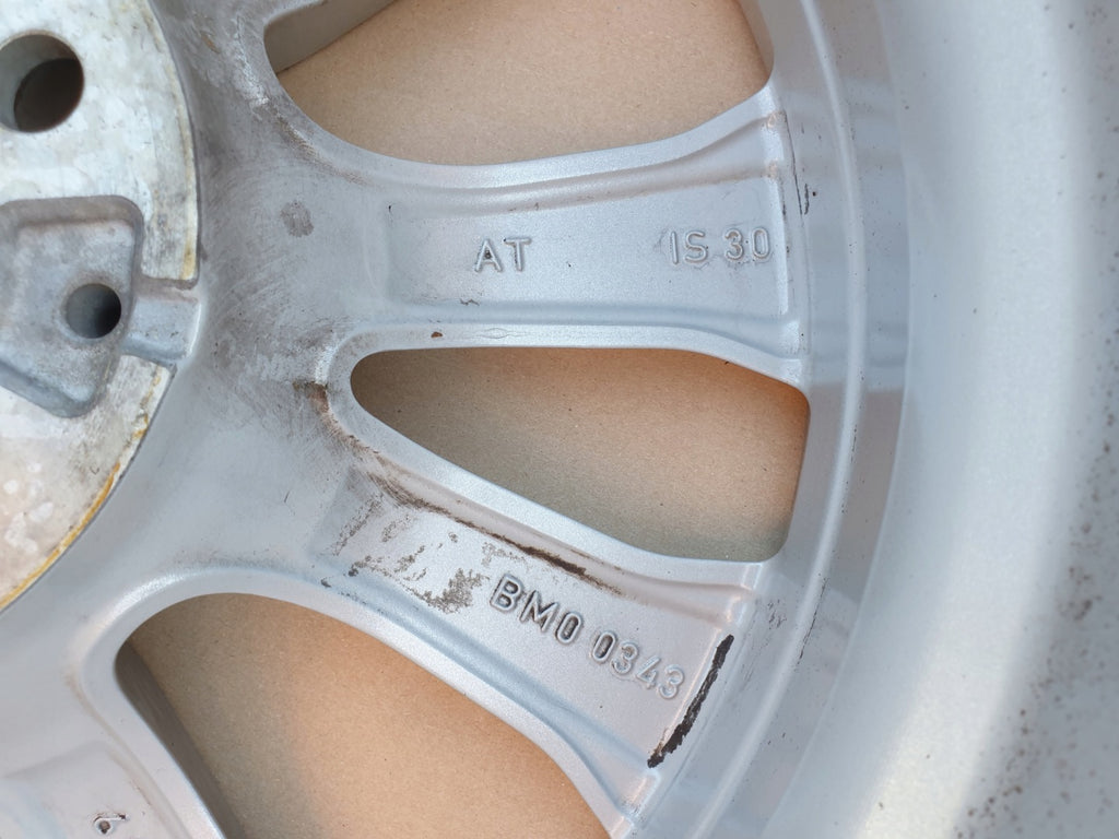 1x Alufelge 17 Zoll 7.5" 5x112 30ET Glanz Silber 7915323 BMW 3 G21 G20 Rim Wheel FEL3207746800rz