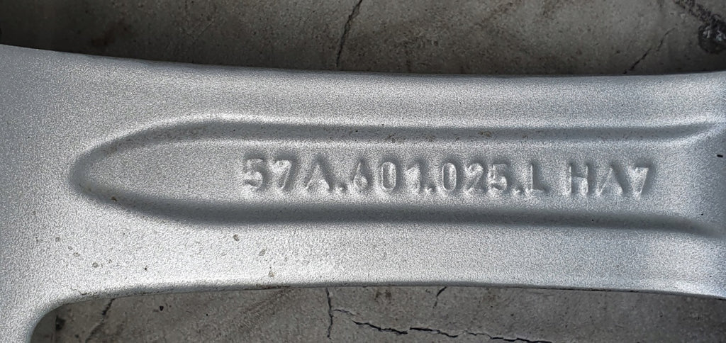 1x Alufelge 18 Zoll 7.0" 5x112 45ET Glanz Silber 57A601025D Skoda Karoq FEL9823715176kd