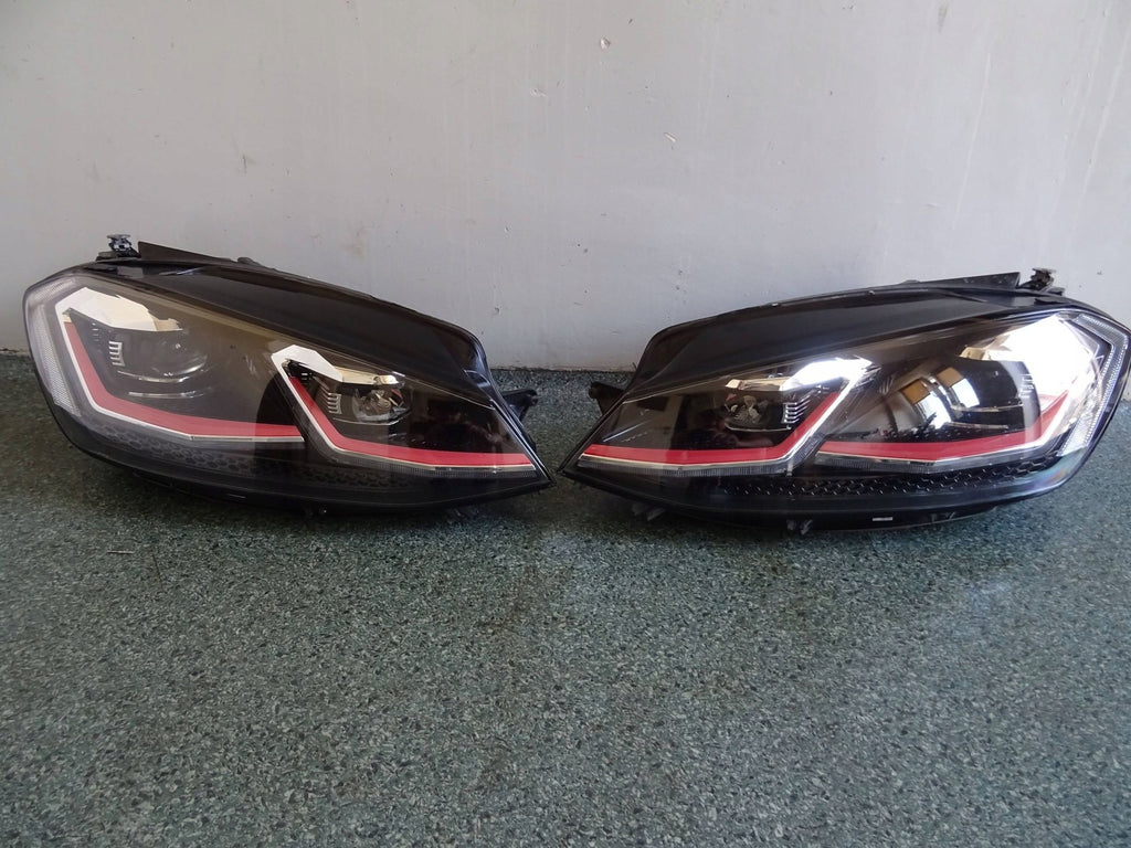 Frontscheinwerfer VW Golf VII 5G1941035 5G1941036D Full LED Ein Satz Headlight SCH5093076719hs