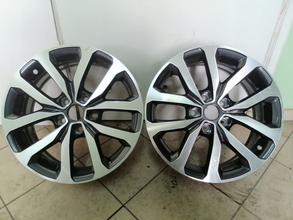 1x Alufelge 17 Zoll 7.0" 5x114.3 40ET Schwarz 403008804R Renault Rim Wheel FEL8328853868od