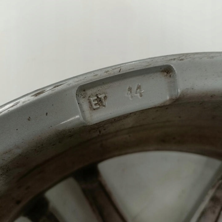 4x Alufelge 17 Zoll 6.5" 5x112 44ET Glanz Silber Rim Wheel FEL4525304200jp