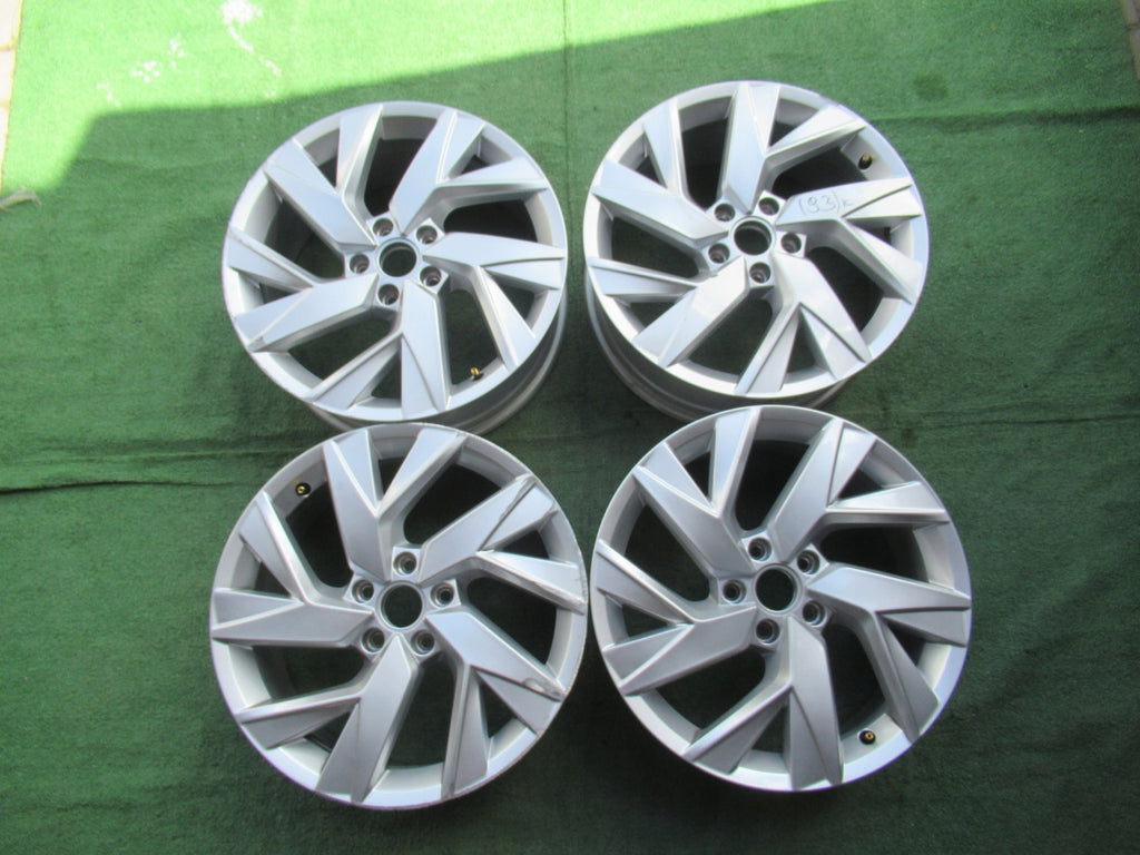 4x Alufelge 18 Zoll 7.0" 5x112 43ET Glanz Silber 5NA601025 VW Tiguan Rim Wheel FEL5497389489ku