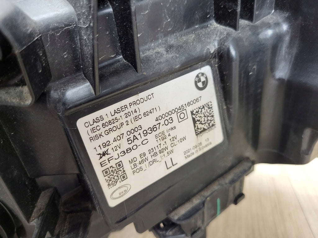 Frontscheinwerfer BMW G22 G23 G26 5A19367-03 LED Links Scheinwerfer Headlight SCH7460445372ip