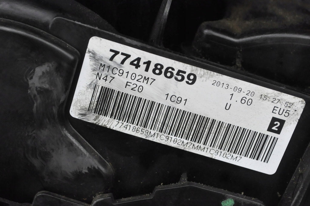 Motor BMW 1 F21 F20 N47D16A 1.6 95PS 70kW 145TKm 2013 Diesel Engine Unkomplett