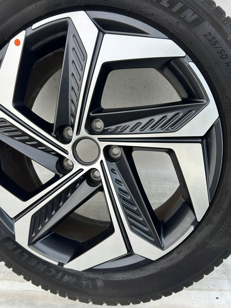 1x Alufelge 19 Zoll 7.5" 5x114.3 51ET Glanz 52910N7500 Hyundai Tucson Rim Wheel FEL9445398525xt
