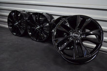 Laden Sie das Bild in den Galerie-Viewer, 4x Alufelge 17 Zoll 7.5" 5x112 56ET Schwarz Audi A3 Golf I Rim Wheel FEL9237124380df