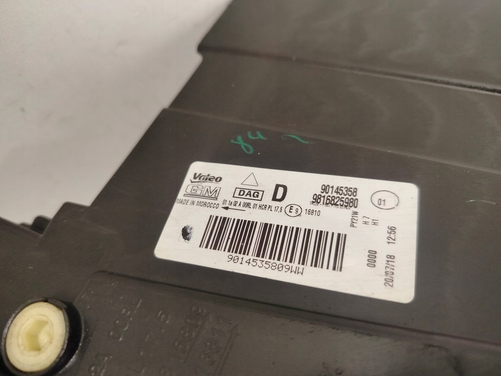 Frontscheinwerfer Opel E Combo 90145358 LED Rechts Scheinwerfer Headlight SCH6146176970nt