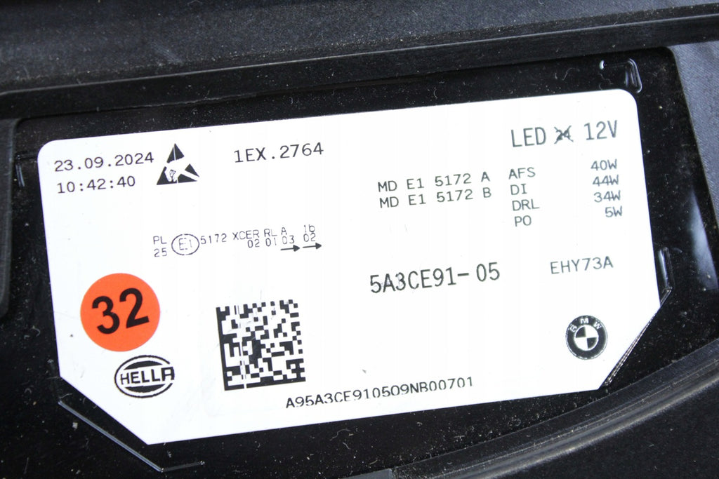 Frontscheinwerfer BMW IX I20 5A3CE91-05 Full LED Links Scheinwerfer Headlight SCH8931503413eg