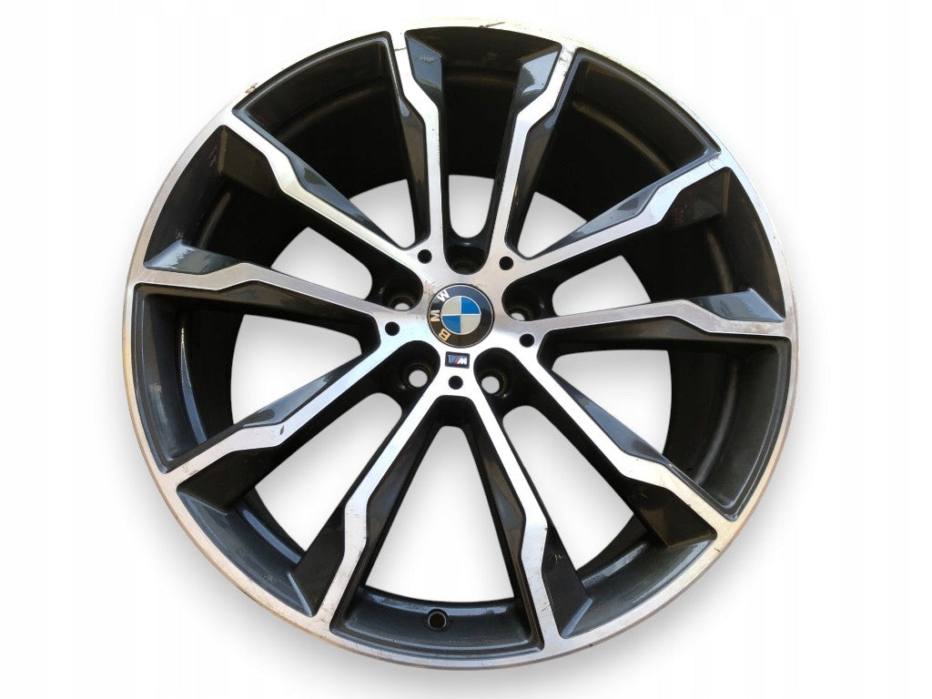 1x Alufelge 20 Zoll 9.5" 5x112 43ET 8010269 BMW X3 G01 G02 Rim Wheel FEL5843013177ig