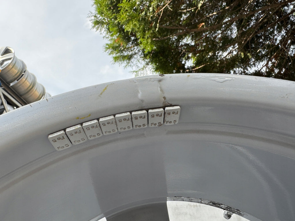 4x Alufelge 18 Zoll 8.5" 5x112 48ET Glanz Silber A2124011302 Mercedes-Benz